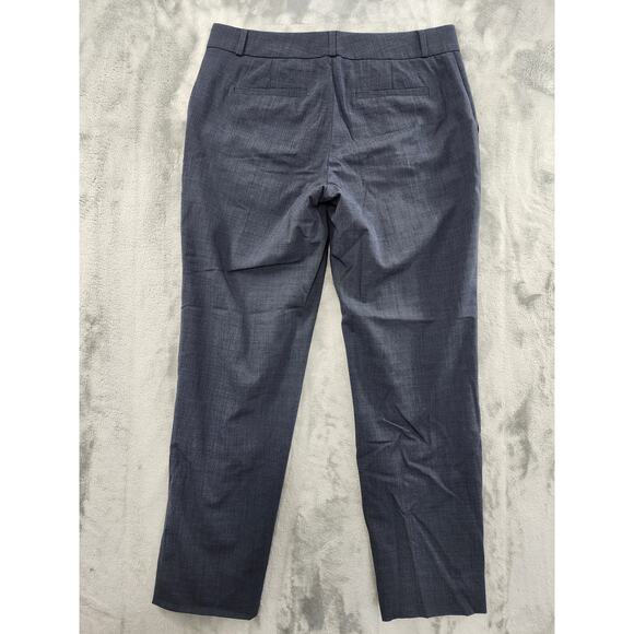 Banana Republic Martin Fit Stretch Wool Trouser Pants Size 6 Blue Office Career - Picture 3 of 13